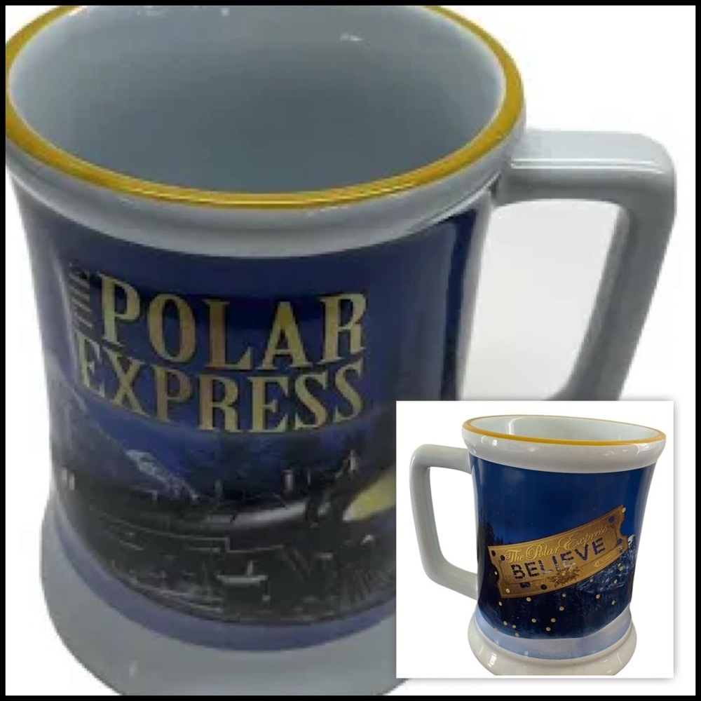 Polar Express Believe Movie 3D Collectible 16oz licensed Warner Bro Mug